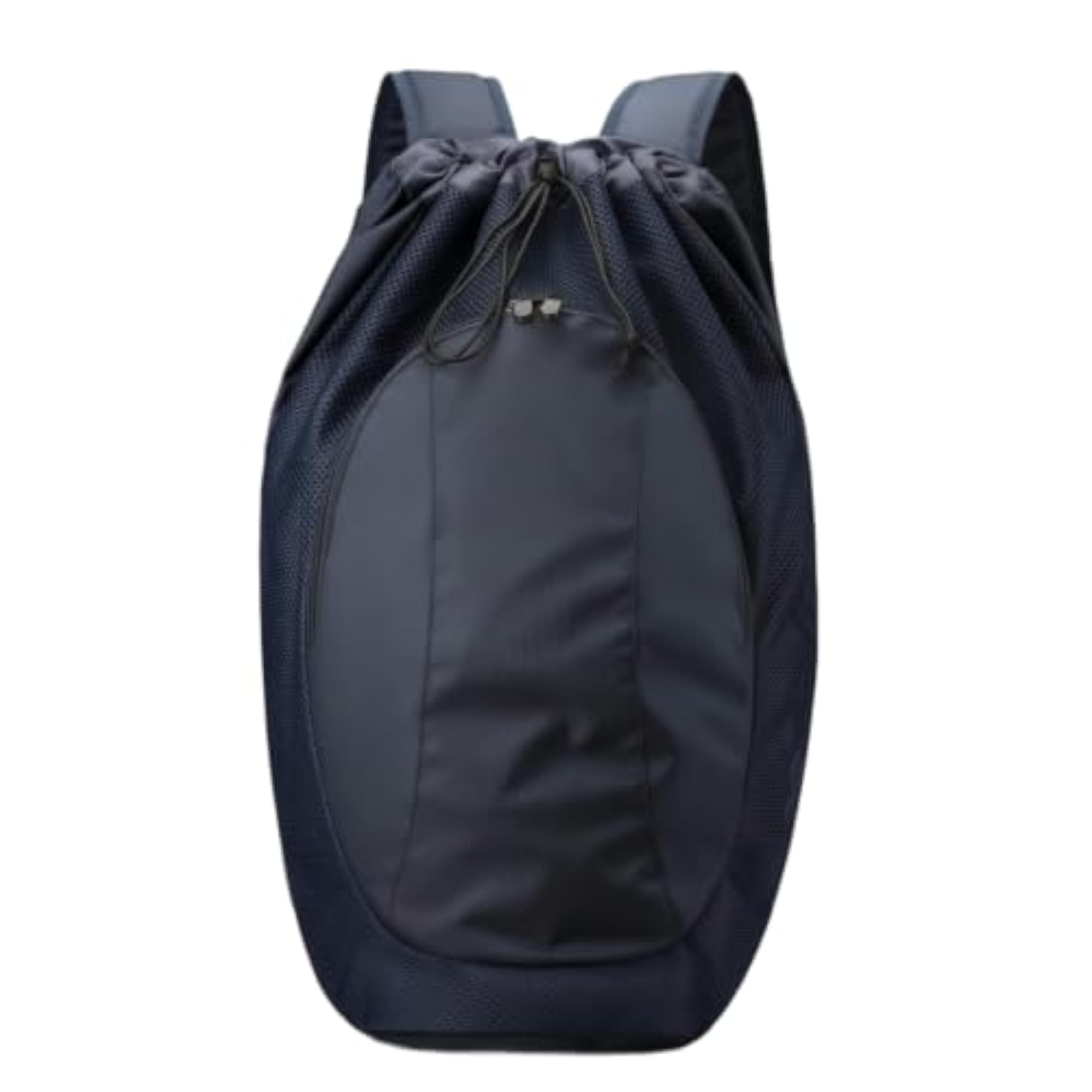Large Capacity Drawstring Backpack, Navy Blue